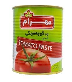 مهرام رب گوجه قوطی 800گرم